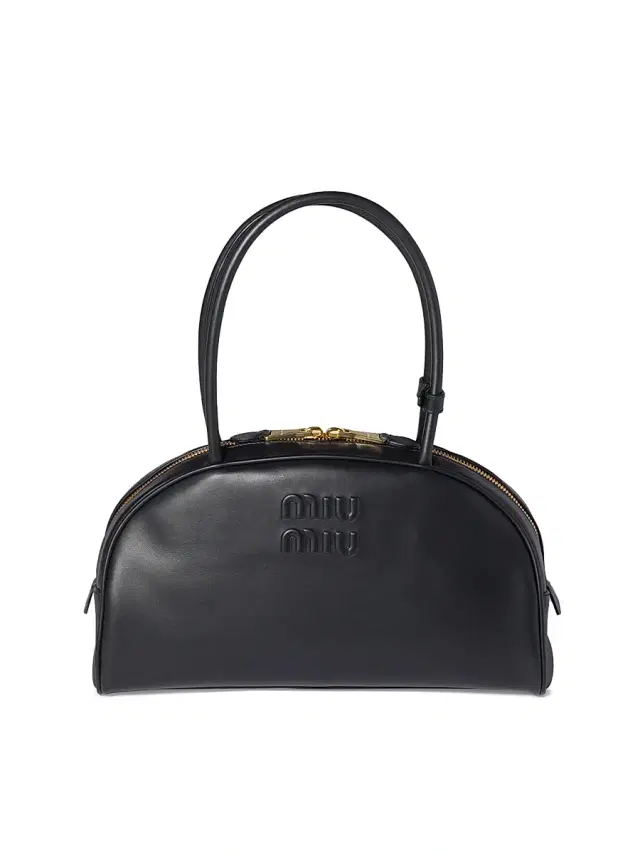 Miu Miu Women's Beau Leather Shoulder Bag - Black