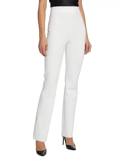 Chiara Boni La Petite Robe Women's Venusette Wide-Leg Pants | Thumbnail 4 Chiara Boni La Petite Robe Women's Venusette Wide-Leg Pants | Thumbnail 4