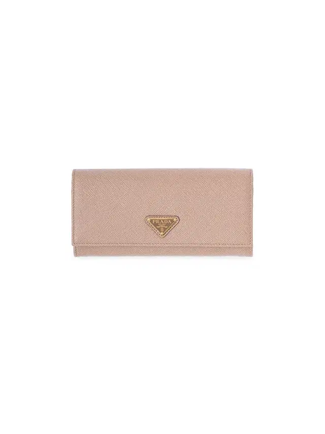 Prada Women's  Saffiano Leather Wallet - Pink