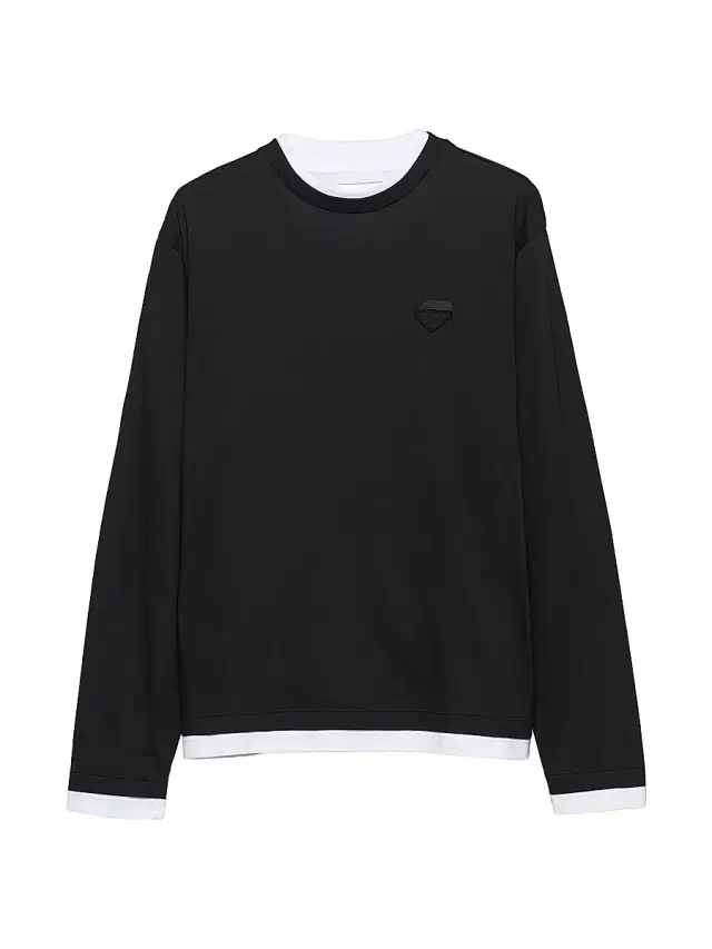 Prada Men's Long-Sleeved Cotton T-Shirt - Black
