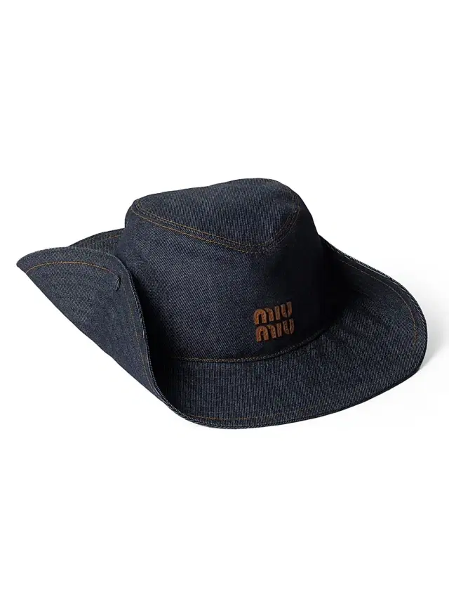 Women's Denim Cowboy Hat - Blue