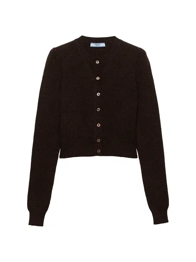 Women's Cashmere Cardigan - Brown