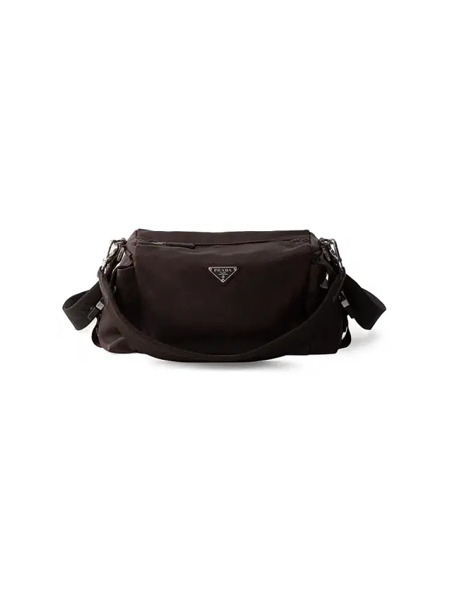 Prada Men's Explore Leather Bag - Brown
