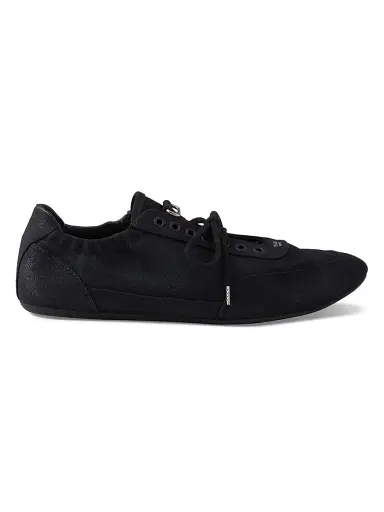 Prada Men's Collapse Canvas Sneakers - Black - Size 9 | Thumbnail 1