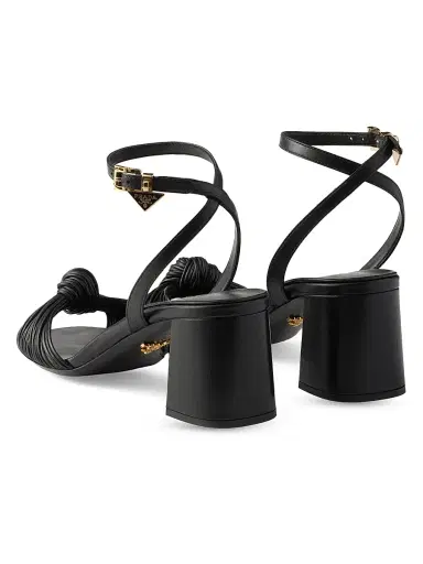 Prada Women's Leather Sandals | Thumbnail 2 Prada Women's Leather Sandals | Thumbnail 2