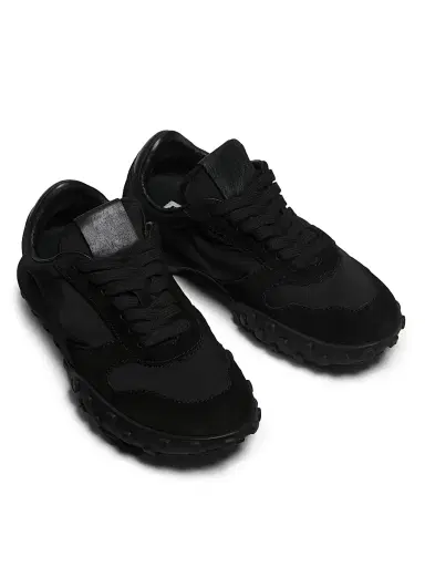 Jil Sander Women's Leather Low-Top Sneakers - Black | Thumbnail 4 Jil Sander Women's Leather Low-Top Sneakers - Black | Thumbnail 4