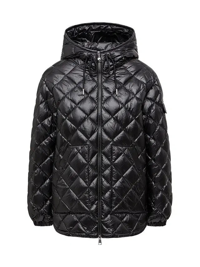 Women's Puffer Jacket - Black