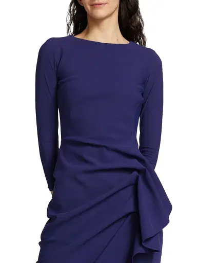Chiara Boni La Petite Robe Women's Gathered Side Midi-Dress | Thumbnail 6