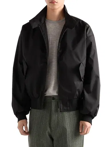 Prada Men's Re-Nylon Jacket - Black | Thumbnail 2 Prada Men's Re-Nylon Jacket - Black | Thumbnail 2