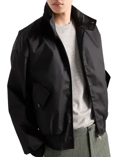 Prada Men's Re-Nylon Jacket - Black | Thumbnail 3 Prada Men's Re-Nylon Jacket - Black | Thumbnail 3