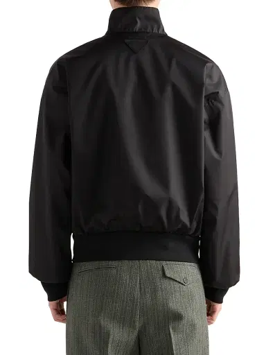 Prada Men's Re-Nylon Jacket - Black | Thumbnail 4 Prada Men's Re-Nylon Jacket - Black | Thumbnail 4
