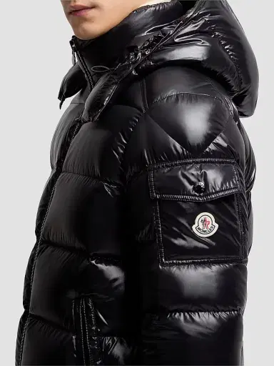 Moncler Men's Maya Puffer Jacket - Black - Size XXXXL | Thumbnail 4 Moncler Men's Maya Puffer Jacket - Black - Size XXXXL | Thumbnail 4