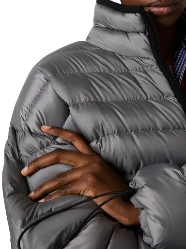 Miu Miu Women's Lightweight Pongé Down Jacket - Grey - Size 8 | Thumbnail 5 Miu Miu Women's Lightweight Pongé Down Jacket - Grey - Size 8 | Thumbnail 5