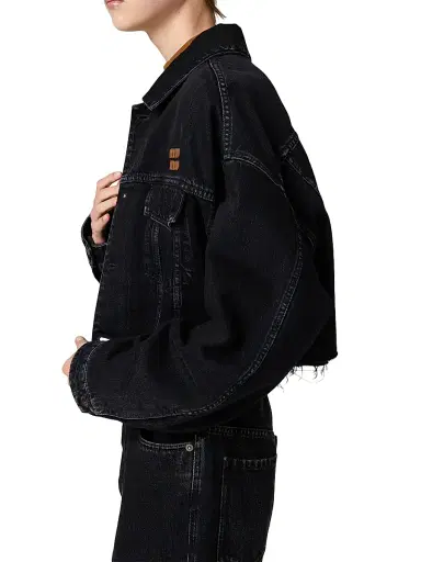 Miu Miu Women's Denim Jacket | Thumbnail 3