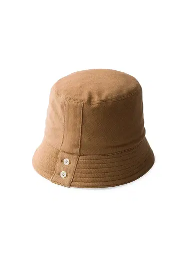 Prada Women's Old Piqué Bucket Hat - Beige - Size Medium | Thumbnail 2 Prada Women's Old Piqué Bucket Hat - Beige - Size Medium | Thumbnail 2