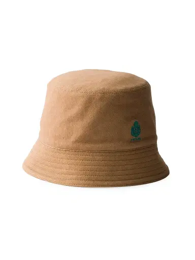 Prada Women's Old Piqué Bucket Hat - Beige - Size Medium | Thumbnail 1 Prada Women's Old Piqué Bucket Hat - Beige - Size Medium | Thumbnail 1