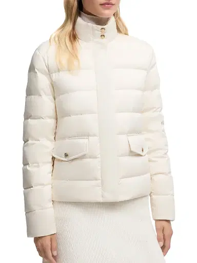 Moncler Women's Bessettes Puffer Jacket - White | Thumbnail 2