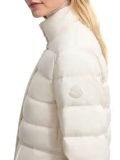 Moncler Women's Bessettes Puffer Jacket - White | Thumbnail 4