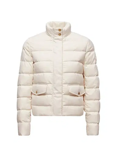 Moncler Women's Bessettes Puffer Jacket - White | Thumbnail 1