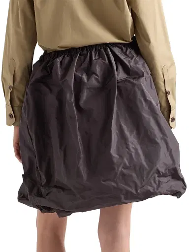 Prada Women's Technical Taffeta Skirt - Grey - Size 2 | Thumbnail 4 Prada Women's Technical Taffeta Skirt - Grey - Size 2 | Thumbnail 4