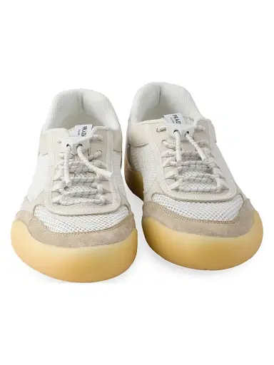 Prada Women's Speedrock Mesh Fabric Sneakers - Beige - Size 10.5 | Thumbnail 4