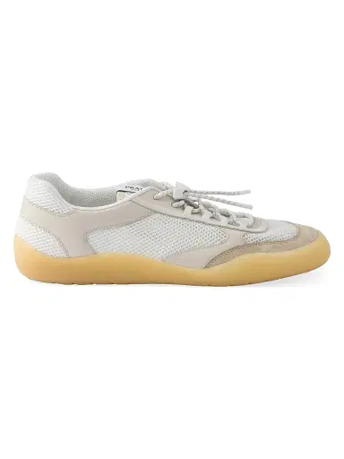 Prada Women's Speedrock Mesh Fabric Sneakers - Beige - Size 10.5 | Thumbnail 1