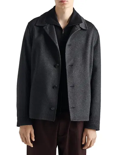Prada Men's Technical Cotton Blouson Jacket - Black - Size XL | Thumbnail 2