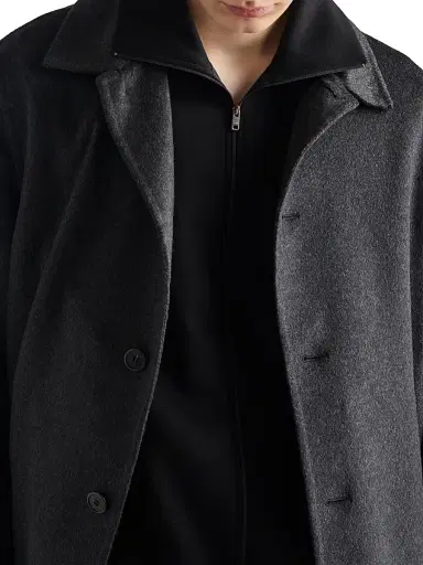 Prada Men's Technical Cotton Blouson Jacket - Black - Size XL | Thumbnail 5