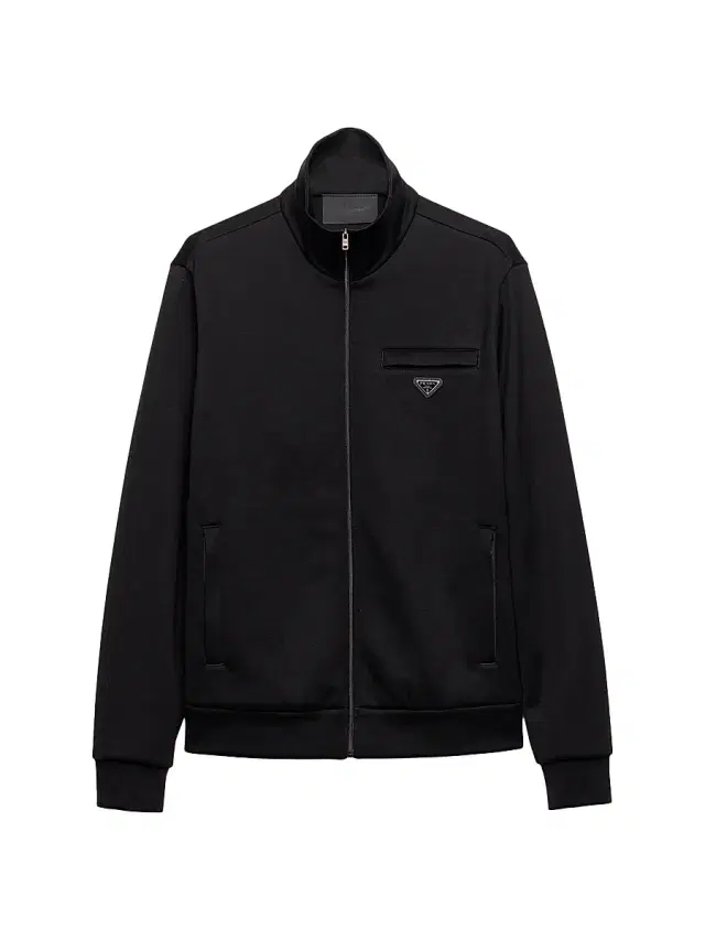 Prada Men's Technical Cotton Blouson Jacket - Black