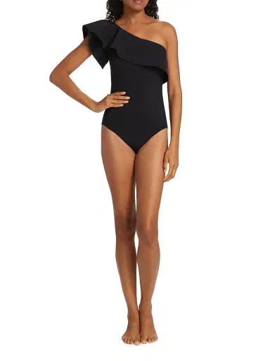 Chiara Boni La Petite Robe Women's Eli Ruffle One-Piece Swimsuit | Thumbnail 2