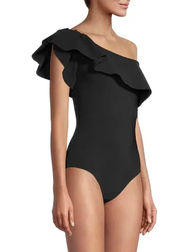 Chiara Boni La Petite Robe Women's Eli Ruffle One-Piece Swimsuit | Thumbnail 4