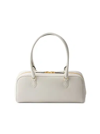 Prada Women's Leather Top-Handle Bag - White | Thumbnail 5 Prada Women's Leather Top-Handle Bag - White | Thumbnail 5