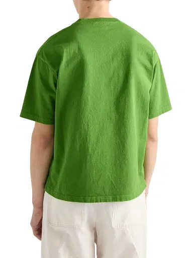Prada Men's Cotton T-Shirt - Green - Size Medium | Thumbnail 3