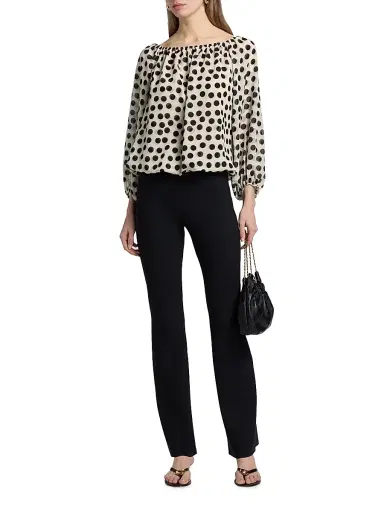 Chiara Boni La Petite Robe Women's Venusette Wide-Leg Pants | Thumbnail 2 Chiara Boni La Petite Robe Women's Venusette Wide-Leg Pants | Thumbnail 2