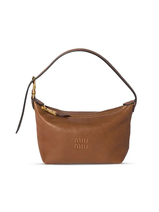 Miu Miu Women's Nappa Leather Top Handle Bag - Brown