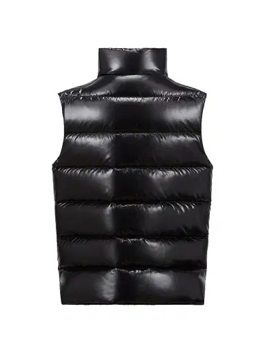 Moncler Little Boy's & Boy's Tibb Nylon Down Vest - Black - Size 14 | Thumbnail 2