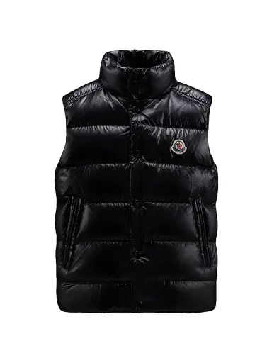 Moncler Little Boy's & Boy's Tibb Nylon Down Vest - Black - Size 14 | Thumbnail 1