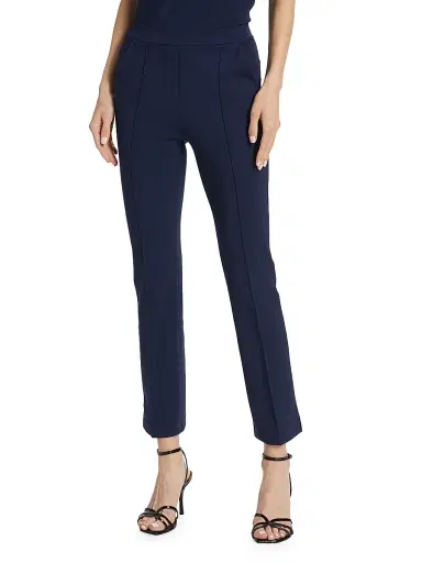 Chiara Boni La Petite Robe Women's Nuccia Stretch Jersey Crop Pants | Thumbnail 3 Chiara Boni La Petite Robe Women's Nuccia Stretch Jersey Crop Pants | Thumbnail 3
