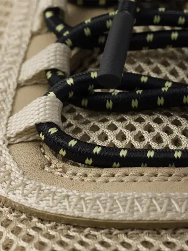 Prada Women's Speedrock Mesh Fabric Sneakers - Beige Khaki - Size 11 | Thumbnail 5 Prada Women's Speedrock Mesh Fabric Sneakers - Beige Khaki - Size 11 | Thumbnail 5