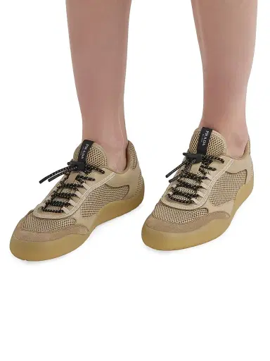 Prada Women's Speedrock Mesh Fabric Sneakers - Beige Khaki - Size 11 | Thumbnail 6 Prada Women's Speedrock Mesh Fabric Sneakers - Beige Khaki - Size 11 | Thumbnail 6