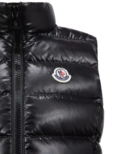 Moncler Little Girl's & Girl's Ghany Zip Up Vest - Black - Size 10 | Thumbnail 3 Moncler Little Girl's & Girl's Ghany Zip Up Vest - Black - Size 10 | Thumbnail 3