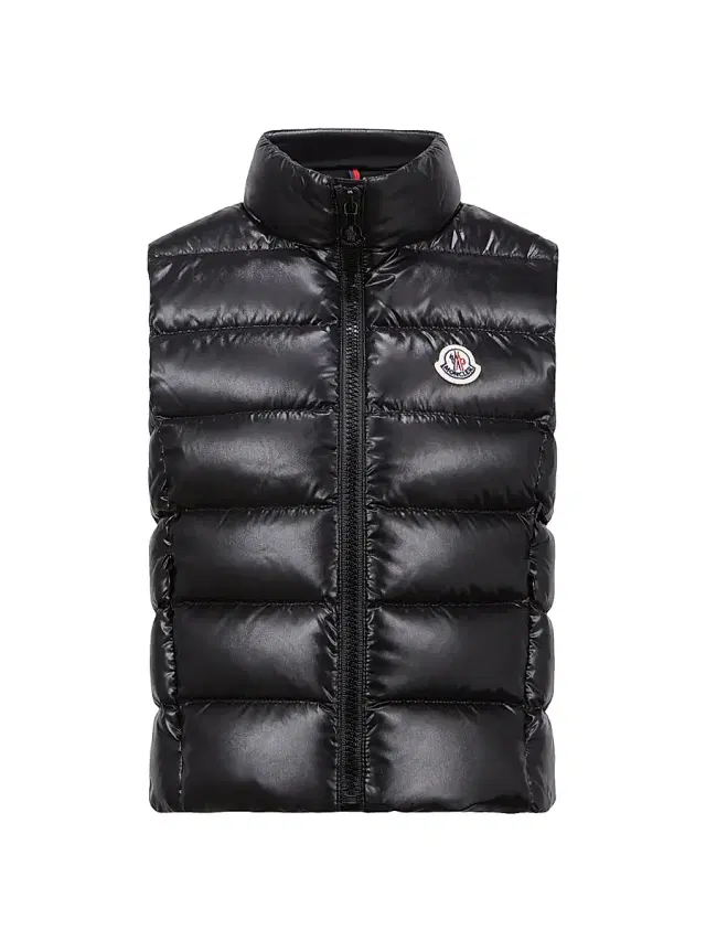 Little Girl's & Girl's Ghany Zip Up Vest - Black