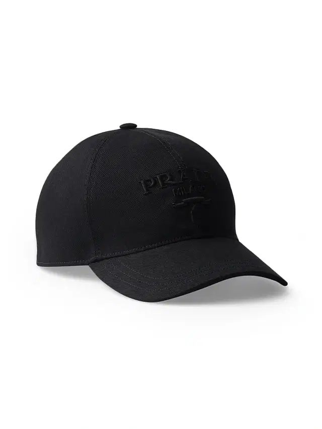 Men's Drill Baseball Cap - Black