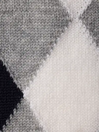 Prada Women's Argyle Wool Socks | Thumbnail 2 Prada Women's Argyle Wool Socks | Thumbnail 2