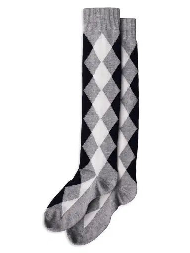 Prada Women's Argyle Wool Socks | Thumbnail 1 Prada Women's Argyle Wool Socks | Thumbnail 1