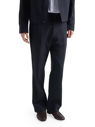 Prada Men's Mohair Wool Pants - Blue - Size 32 | Thumbnail 2