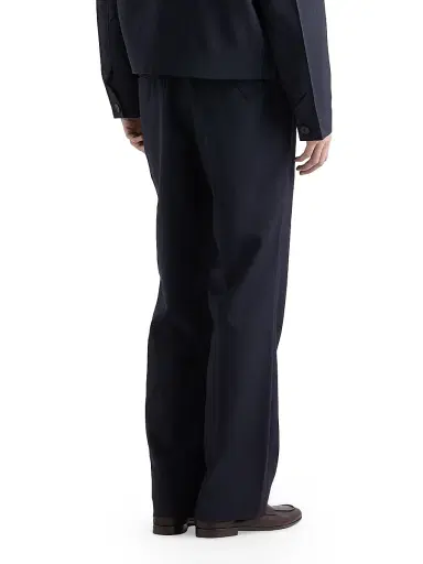 Prada Men's Mohair Wool Pants - Blue - Size 32 | Thumbnail 3