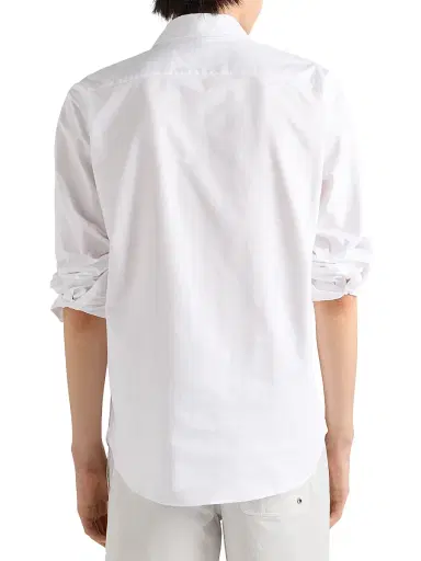 Prada Men's Cotton Shirt | Thumbnail 5 Prada Men's Cotton Shirt | Thumbnail 5