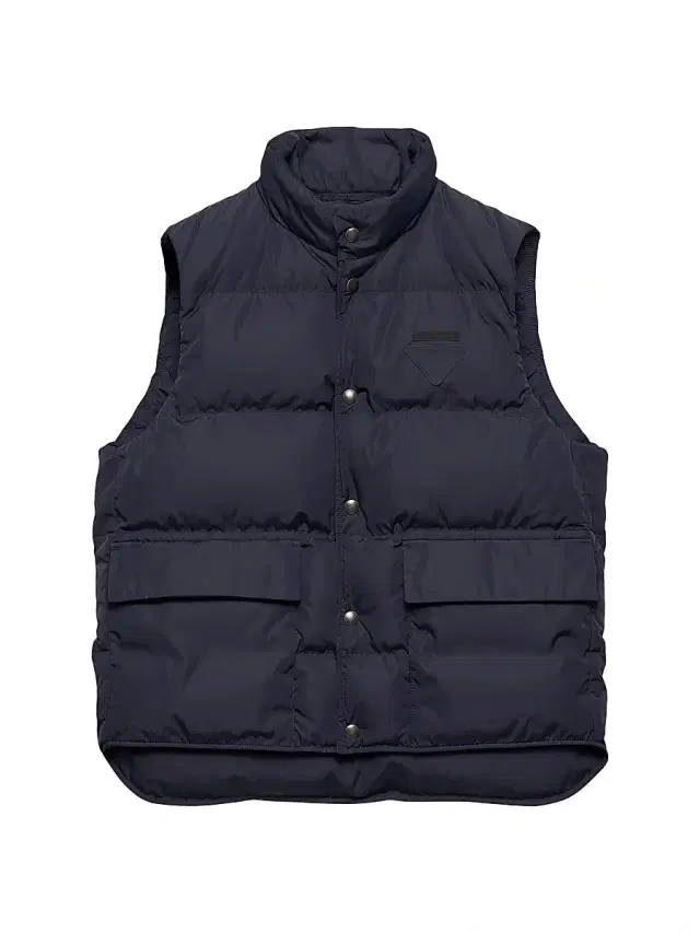 Men's Re-Nylon Puffer Vest - Blue