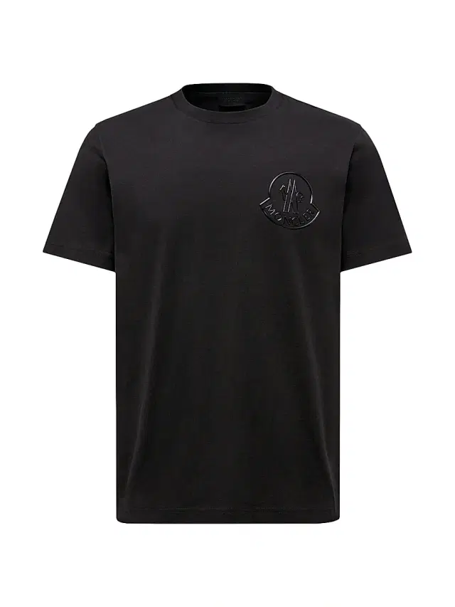 Men's Crew-Neck T-Shirt in Cotton - Black